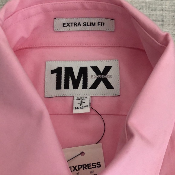 NWT Express Men’s 1MX button up - Picture 2 of 4